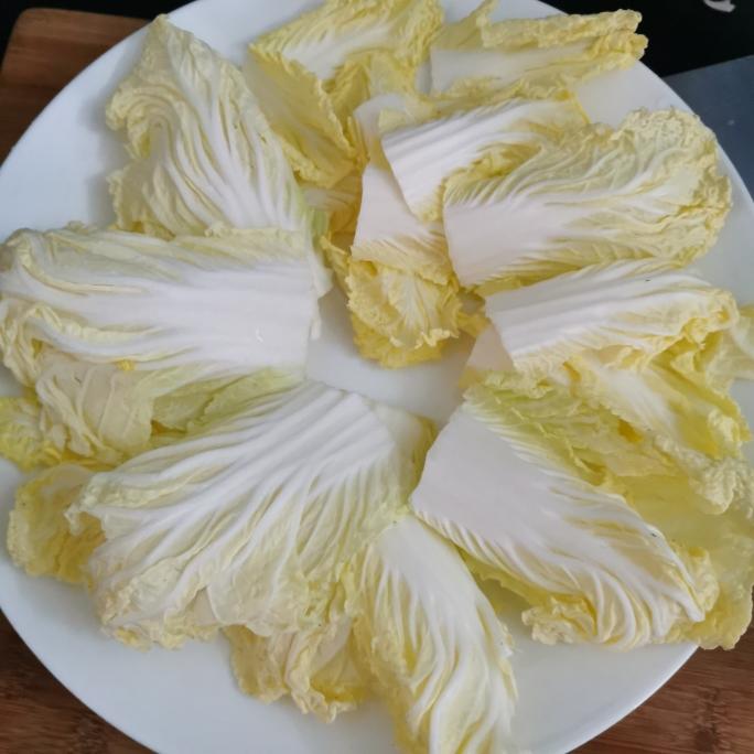 蒜蓉粉丝蒸娃娃菜金针菇 第 3 步