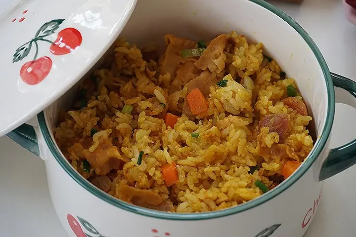 咖喱牛肉卷焖饭 第 1 步
