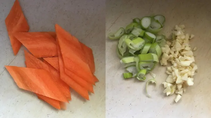 素炒豆干 第 2 步