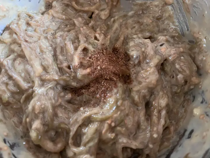 茄子鸡蛋饼 第 8 步