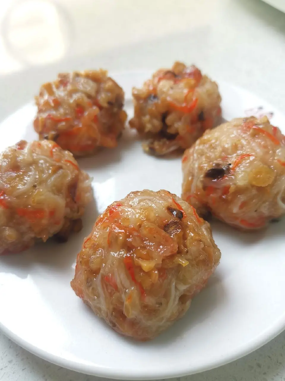 客家蒸萝卜圆子成品图