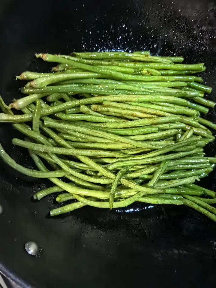 糖醋㸆豆角 第 2 步