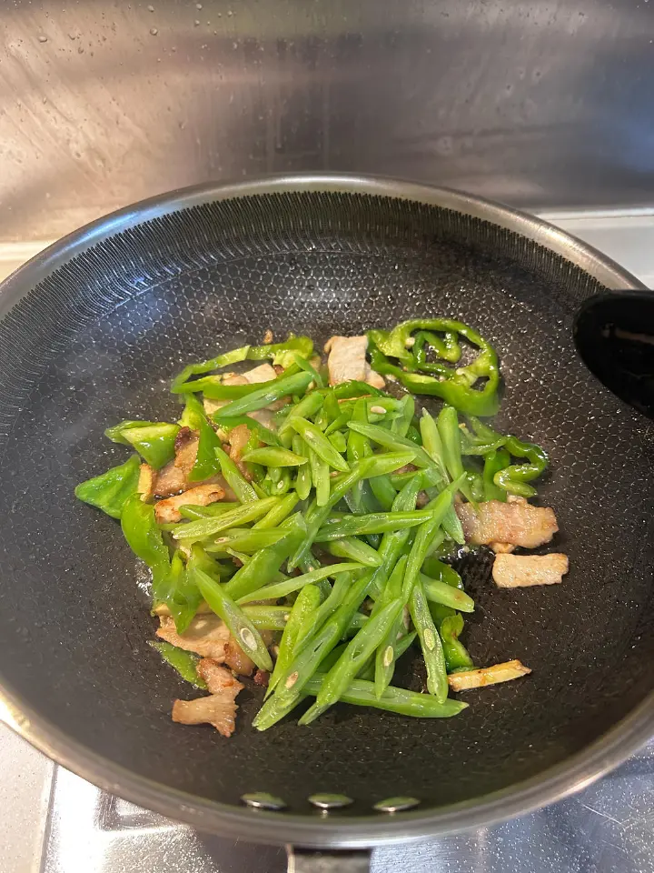 四季豆炒肉 第 10 步