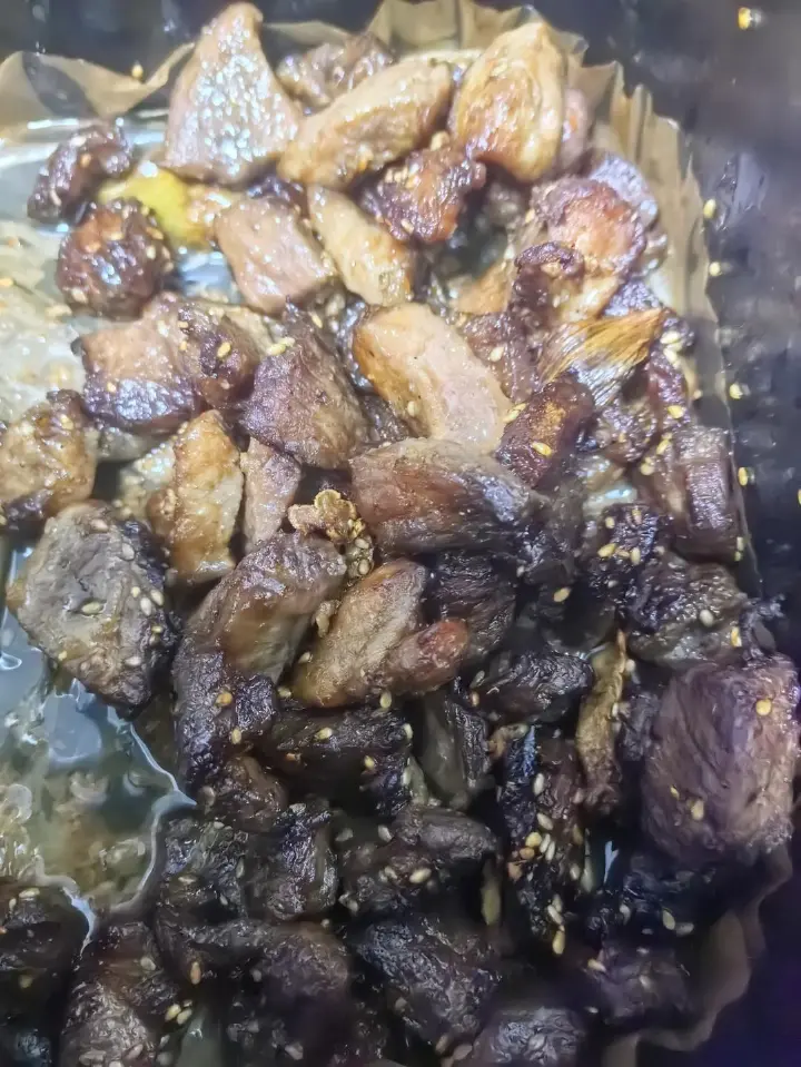 芝麻香烤梅花肉 第 15 步