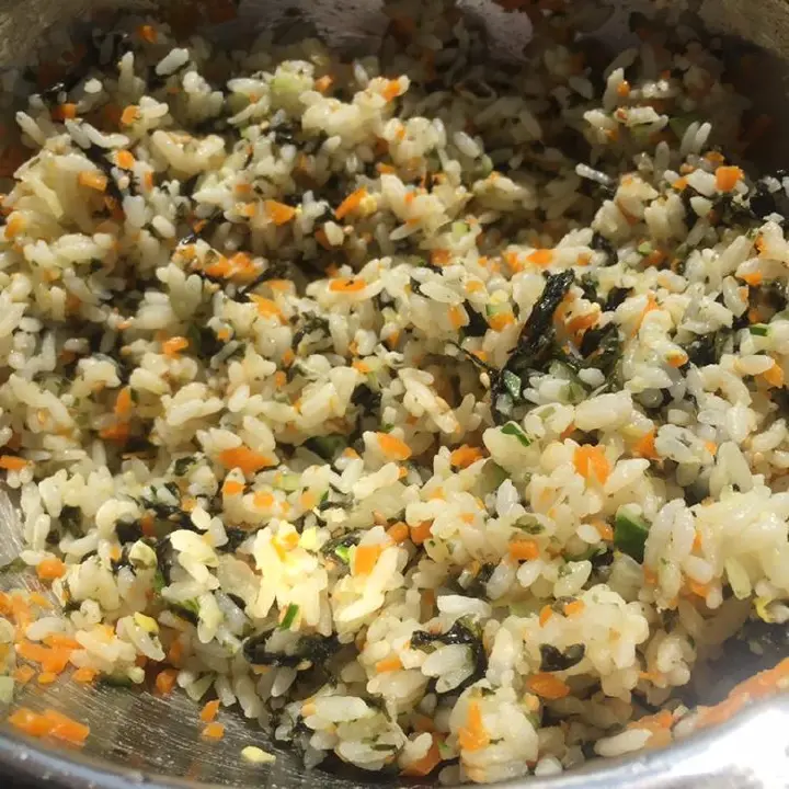 早餐饭团 第 7 步