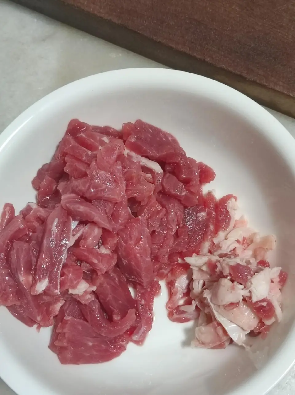 香菜炒牛肉成品图