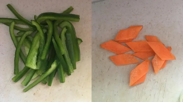 肉末豆泡 第 2 步