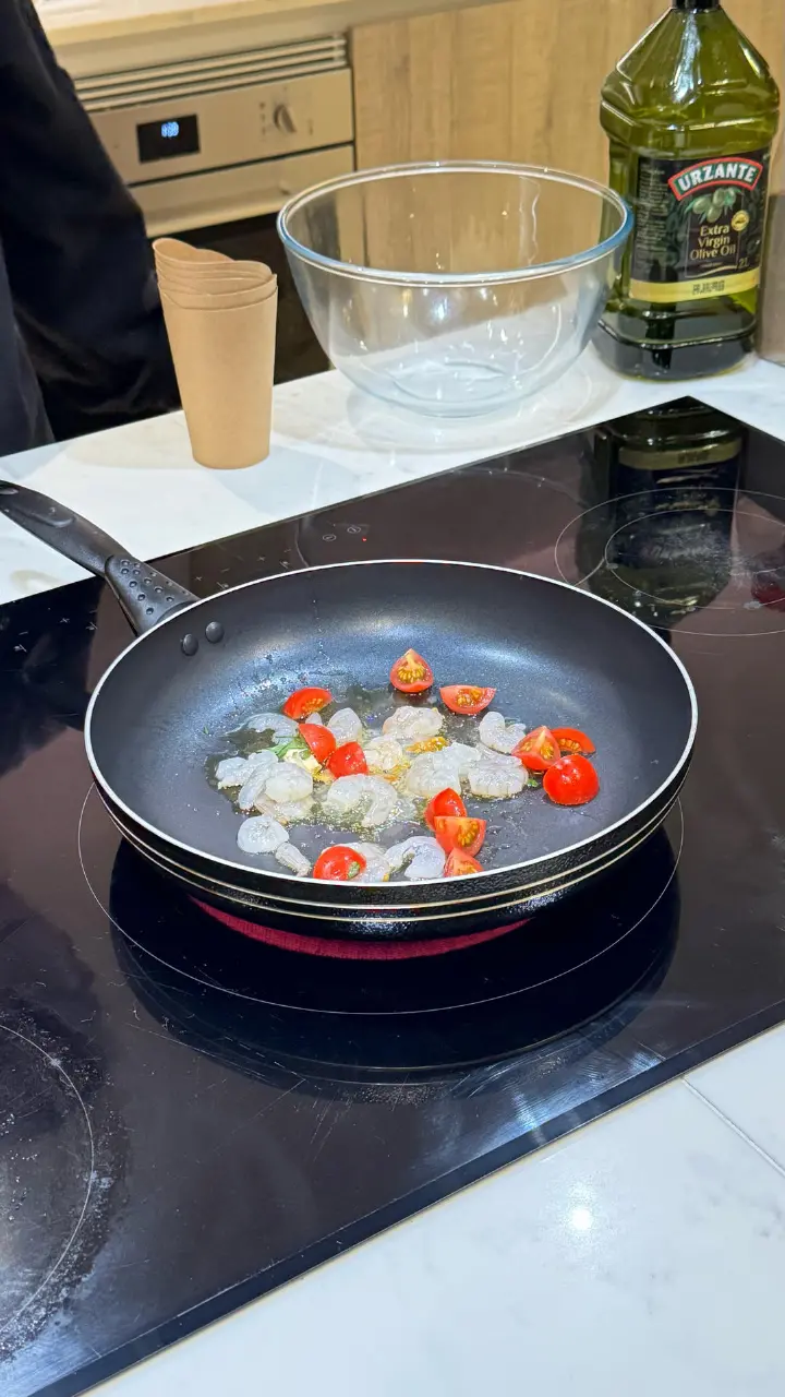 意式鲜虾扁面条 第 6 步