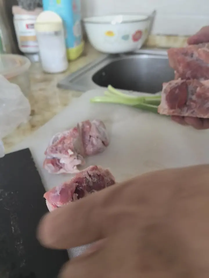 家常肉末豆腐 第 1 步