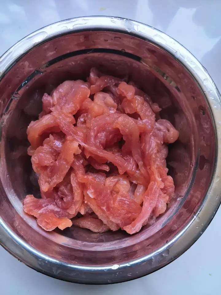 京酱肉丝 第 2 步