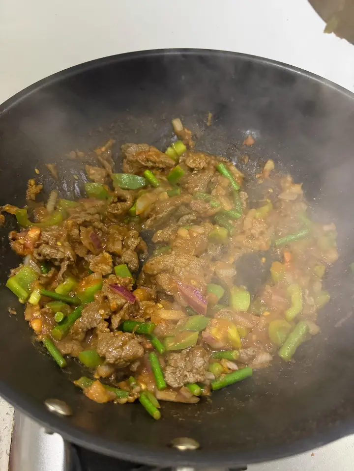 新疆炒面片 第 5 步