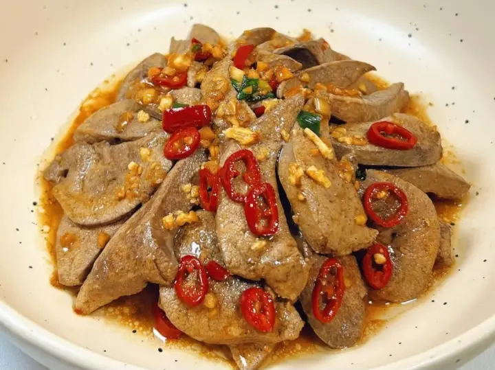 白灼猪肝 第 6 步