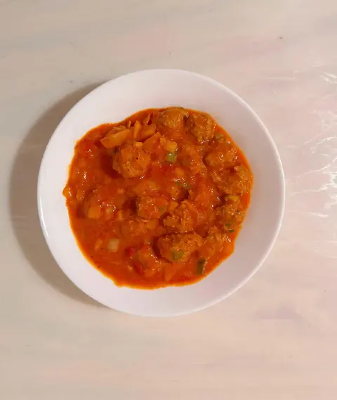 番茄牛肉丸