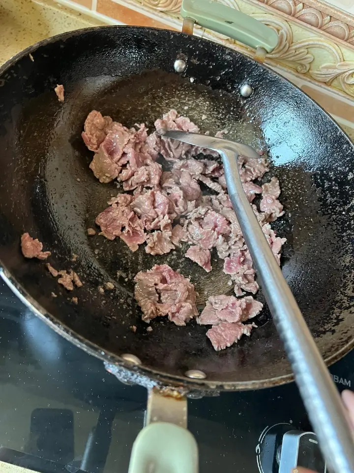 小炒黄牛肉 第 4 步