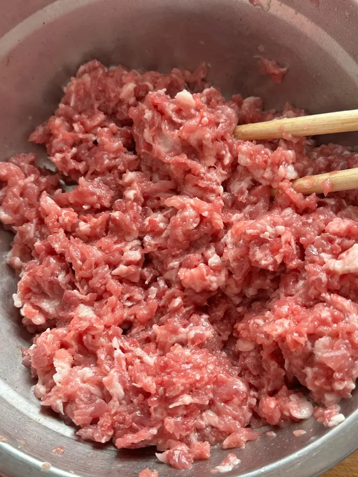 尖椒酿肉 第 2 步