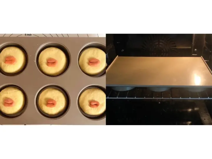 小黄鸡豆沙面包 第 6 步