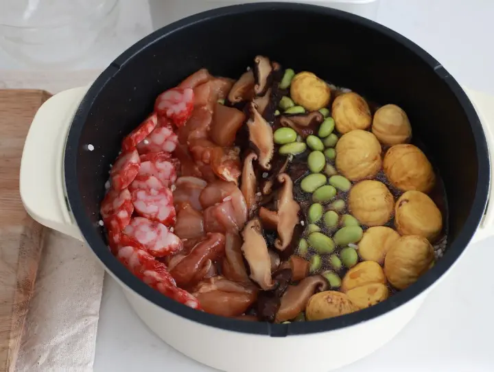 香菇板栗焖饭 第 9 步