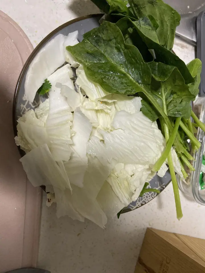 炒方便面 第 1 步