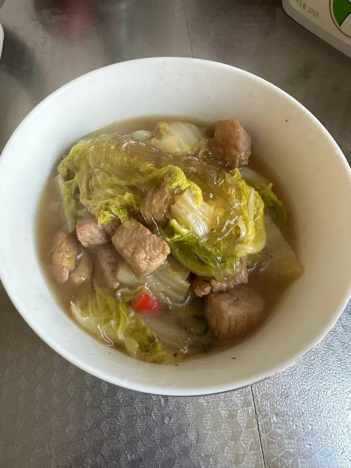 猪肉白菜炖粉条 第 17 步