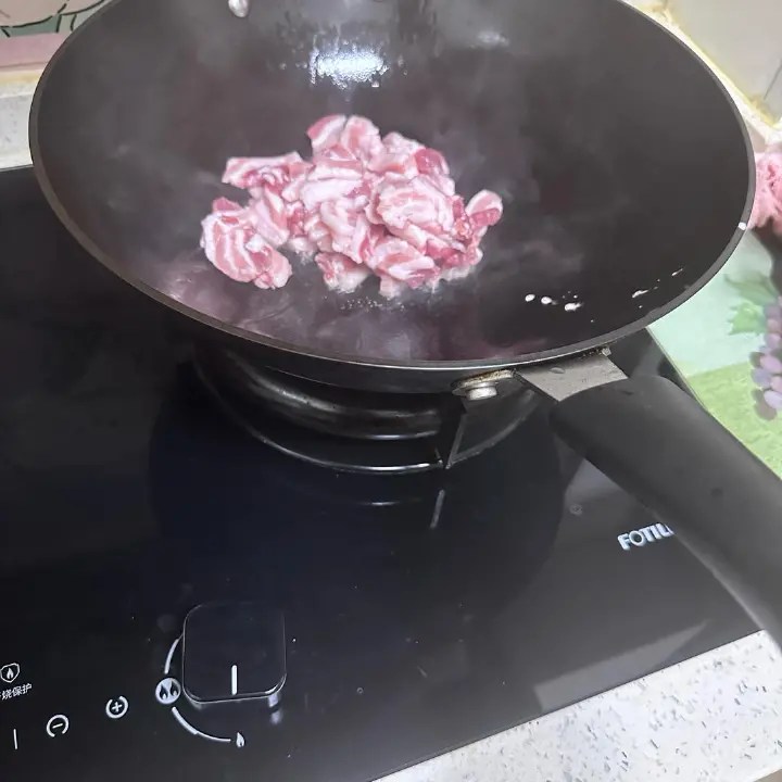 包菜炒肉片 第 5 步