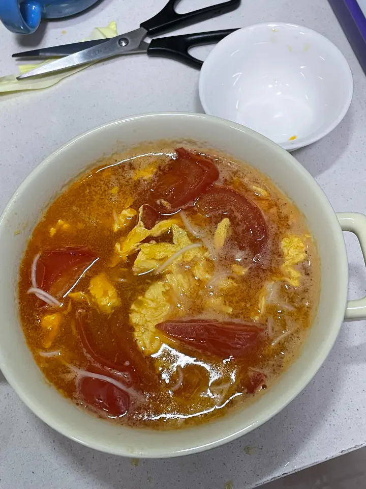 西红柿鸡蛋面 第 8 步
