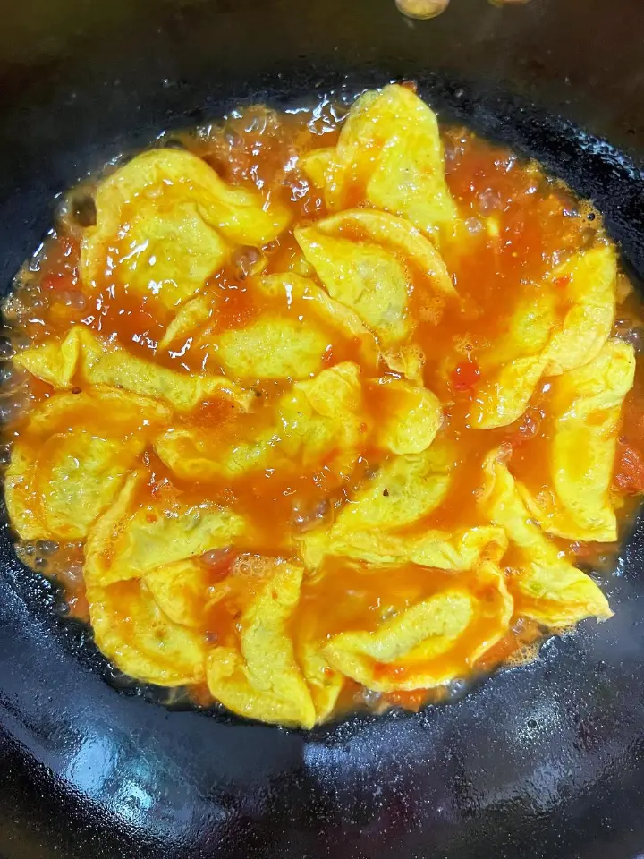 西红柿蛋饺 第 5 步