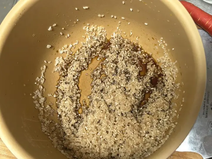 腊味焖饭 第 4 步