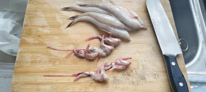 椒盐豆腐鱼 第 2 步