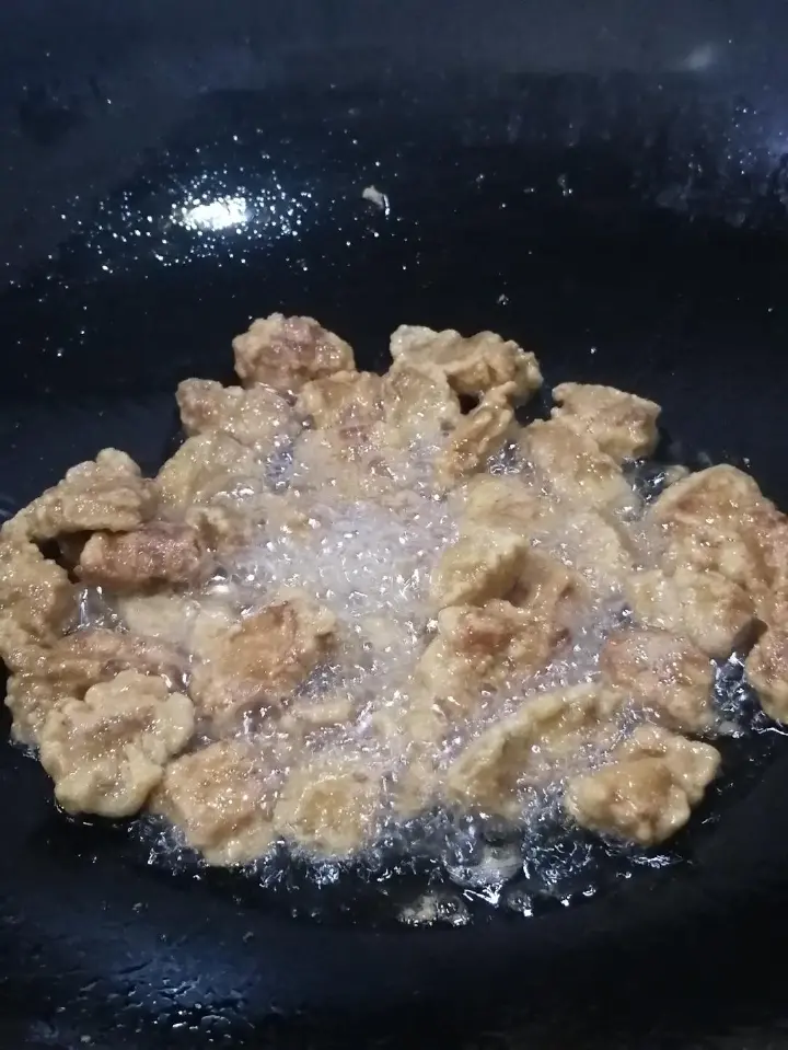 菠萝咕噜肉 第 7 步