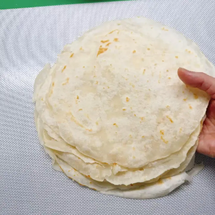 家常烫面卷饼皮 第 26 步