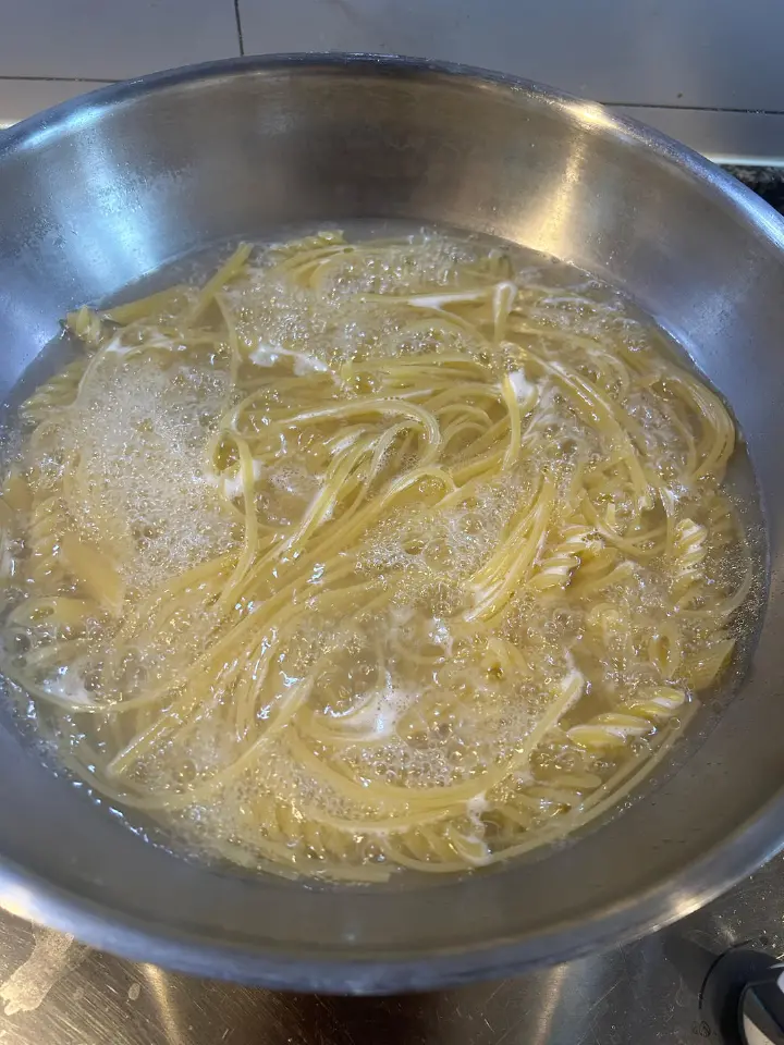 快手意大利面 第 1 步