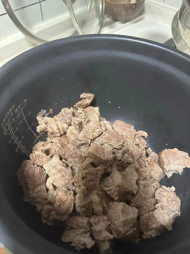 电饭锅咖喱牛腩 第 2 步