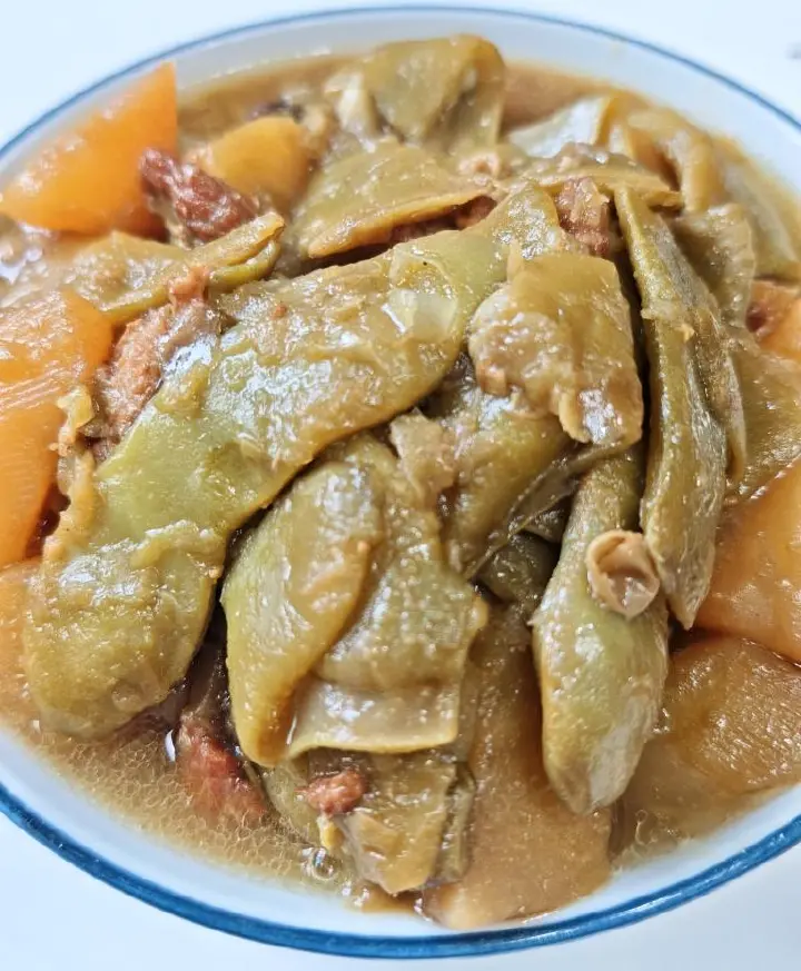 油豆角炖土豆 第 6 步