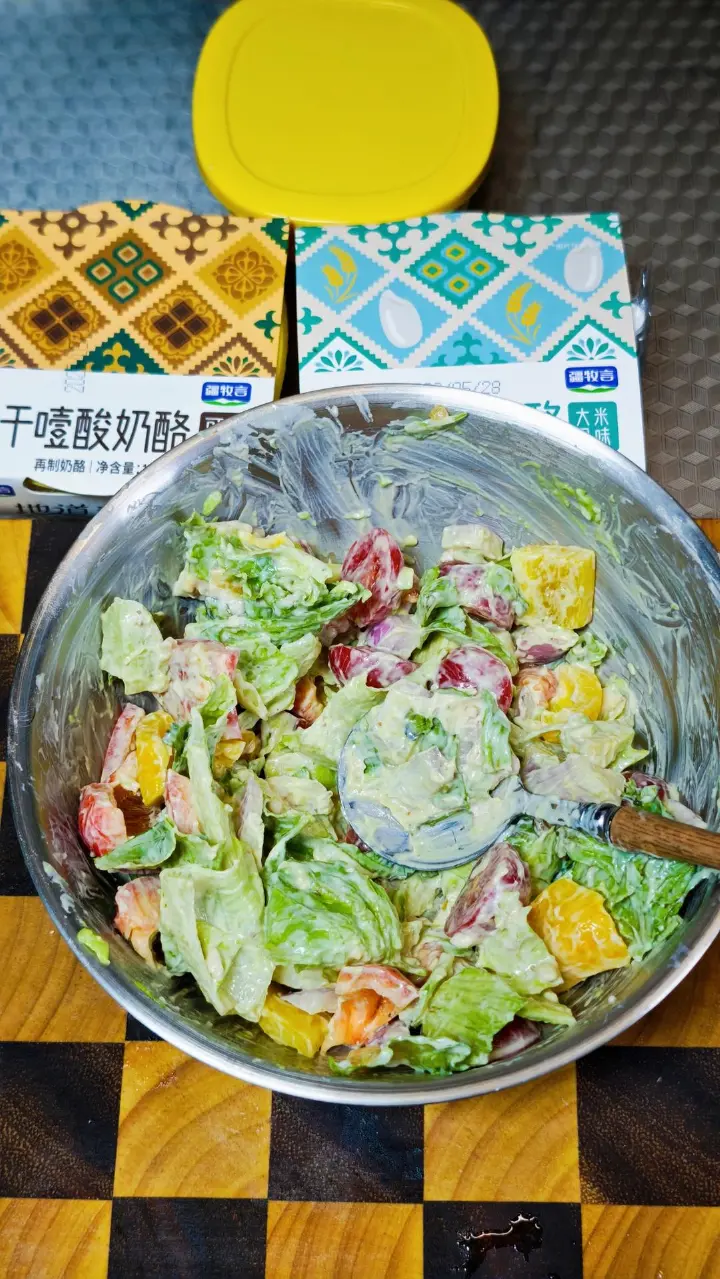 酸奶蔬菜沙拉 第 6 步