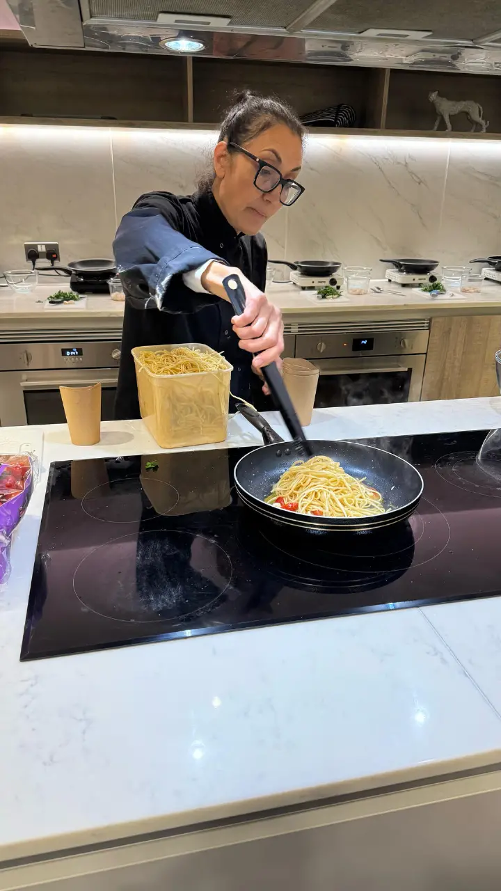 意式鲜虾扁面条 第 9 步