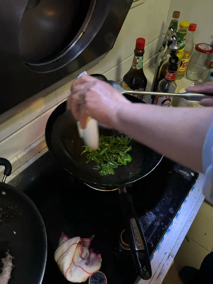 辣椒炒肉 第 8 步