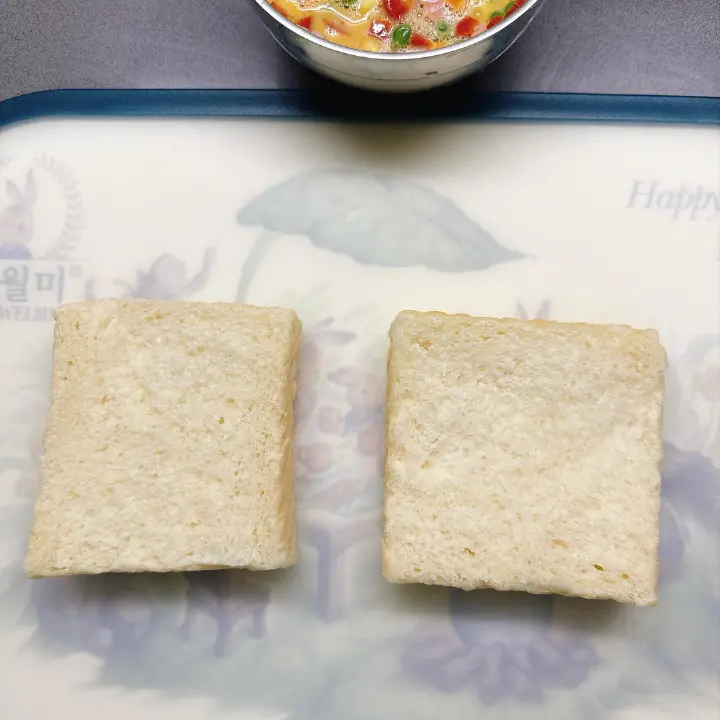 芝士鸡蛋三明治 第 4 步