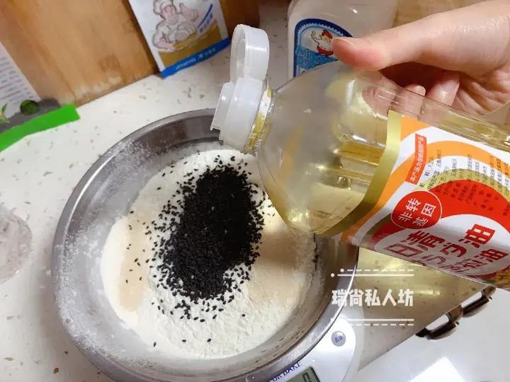懒人黑芝麻面包 第 7 步