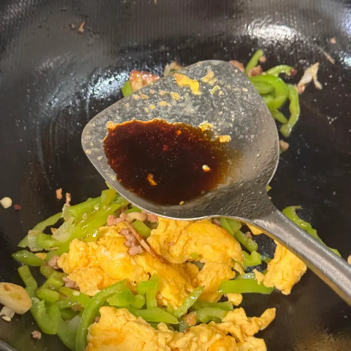 肉末青椒炒蛋 第 9 步