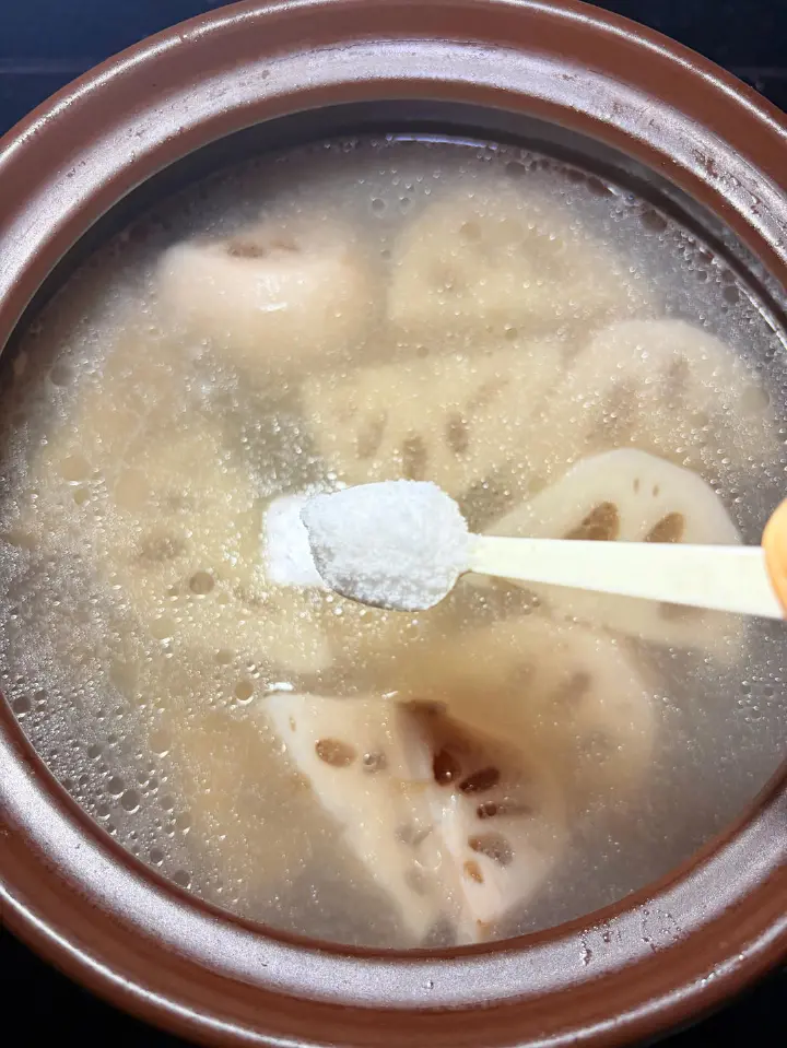 莲藕炖梅花肉 第 5 步