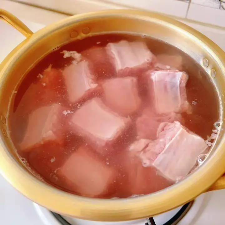 笋烧排骨 第 3 步