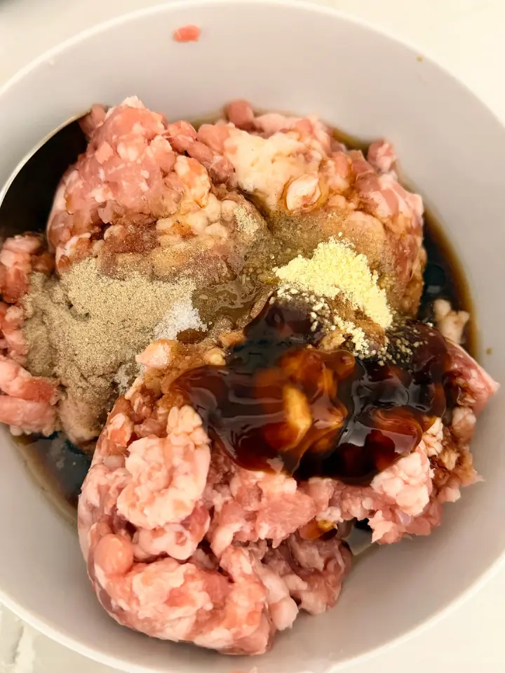 蛋蒸肉 第 1 步