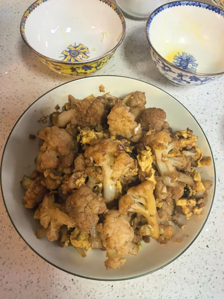 菜花炒肉 第 11 步