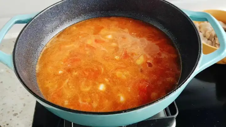 番茄滑肉 第 8 步