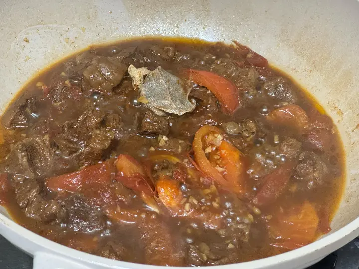 番茄炖牛腩 第 7 步