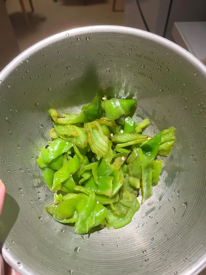 青椒炒肉 第 3 步