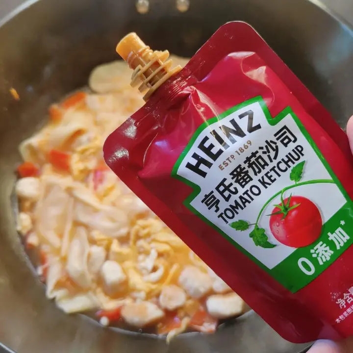 番茄虾滑水扯面 第 7 步