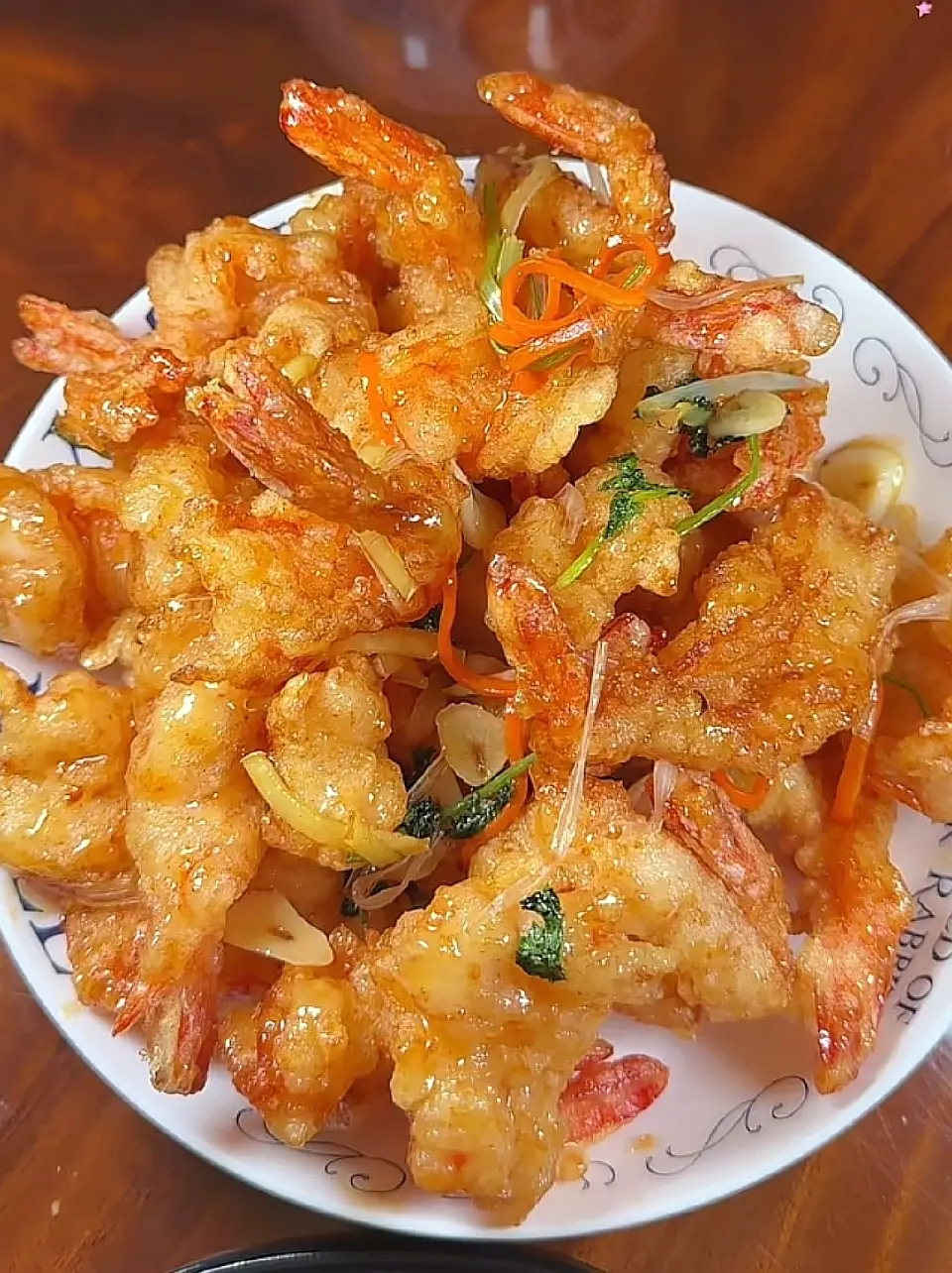 锅包大虾成品图