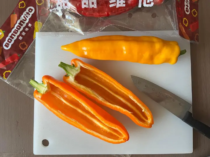 低卡彩椒船 第 2 步
