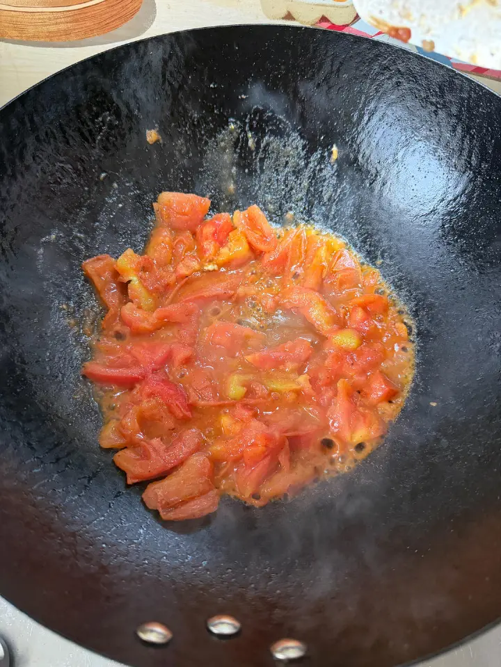 番茄炒豆腐 第 5 步